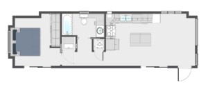 The Shuswap - Twin Anchors 1 Bedroom Modular Home